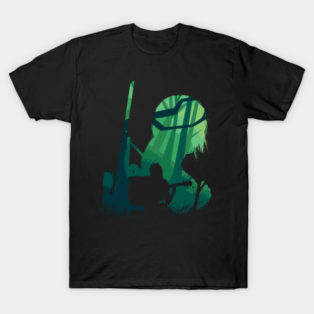 Ellie Forest Silhouette Set T-Shirt by Meca-artwork